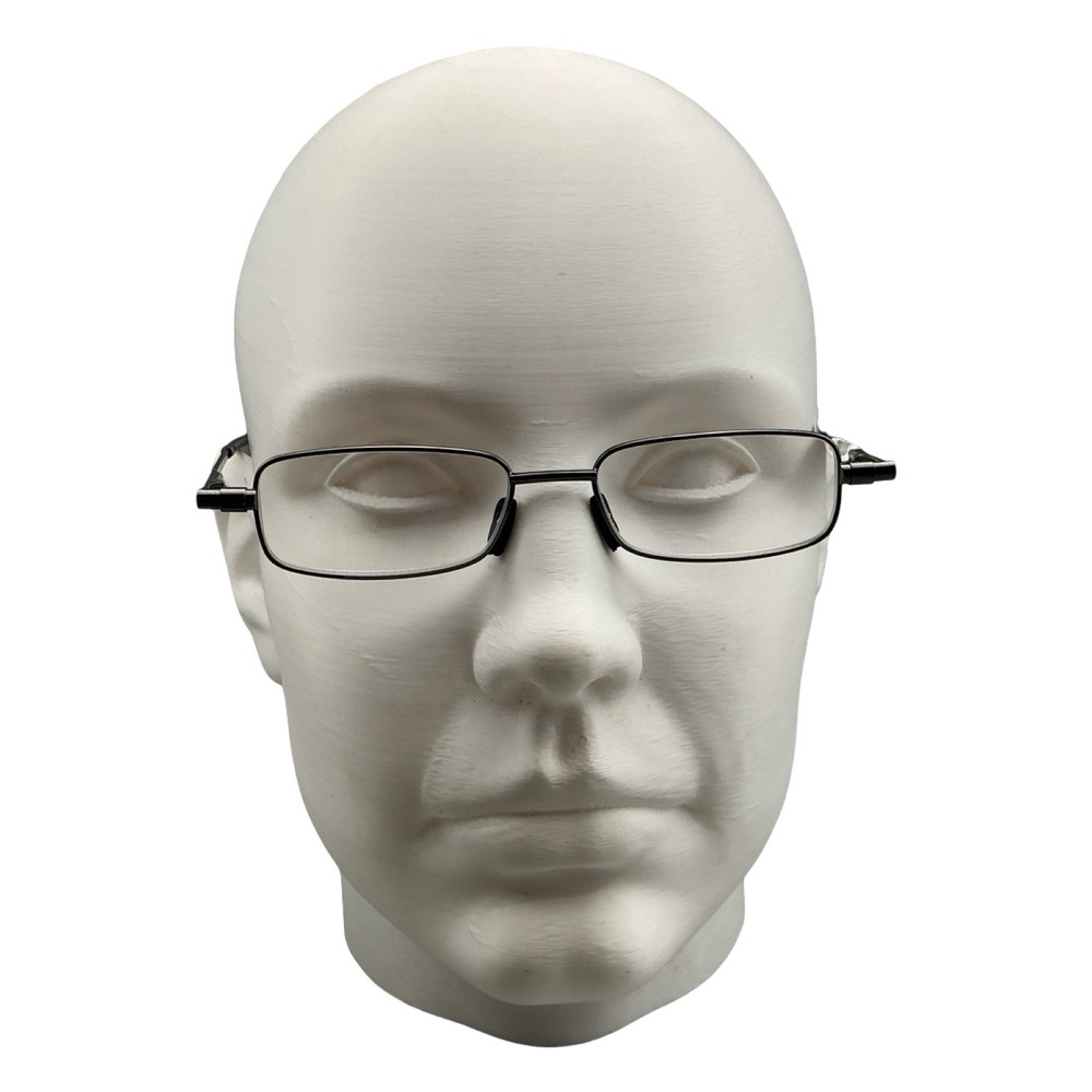 Foster Grant Gavin Fold Flat Reading Glasses +1.25 Black Metal Frame with Case